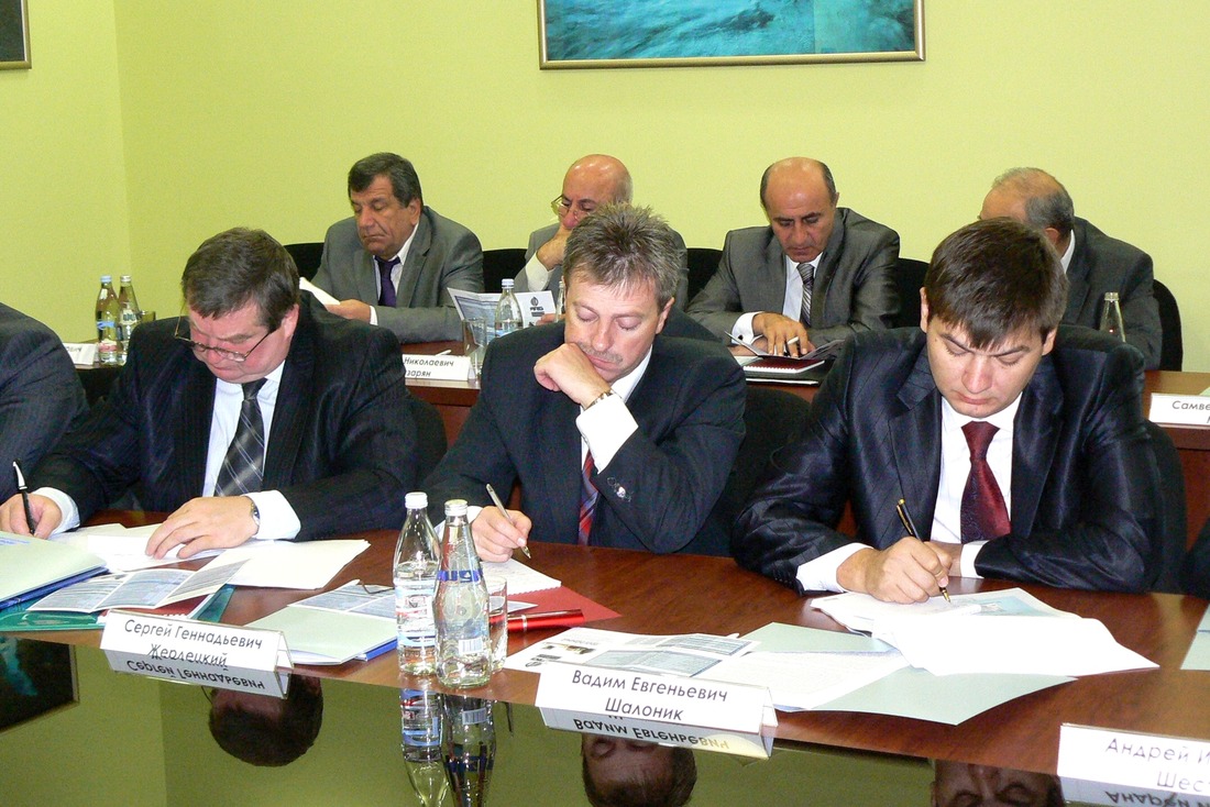 Заседание Совета Межреспубликанской ассоциации делового и научно-технического сотрудничества газовых хозяйств