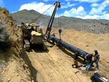 На строительстве газопровода Иран-Армения