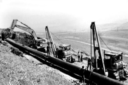 Строительство газопровода