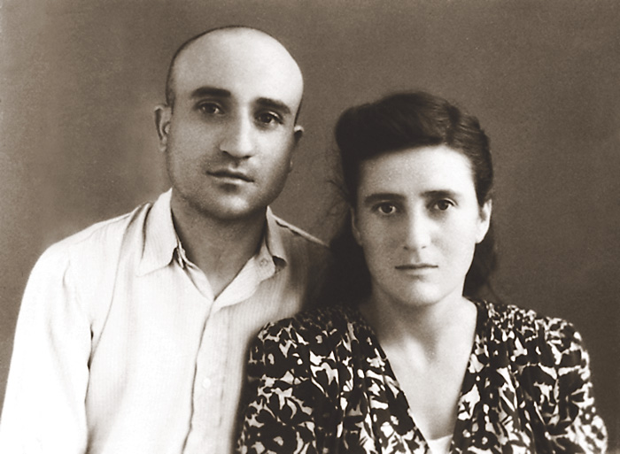 Закар Закарян с женой Амалией