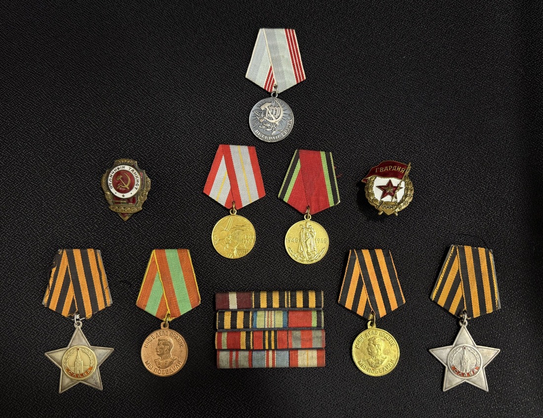 Боевые награды Гарегина Саркисяна.