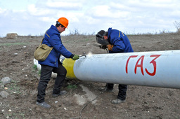 Учебно-тренировочные занятия по ликвидации аварий на объектах газотранспортной системы