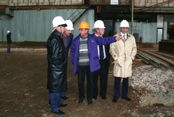 Члены Правления посетили стройплощадку «Раздан-5»