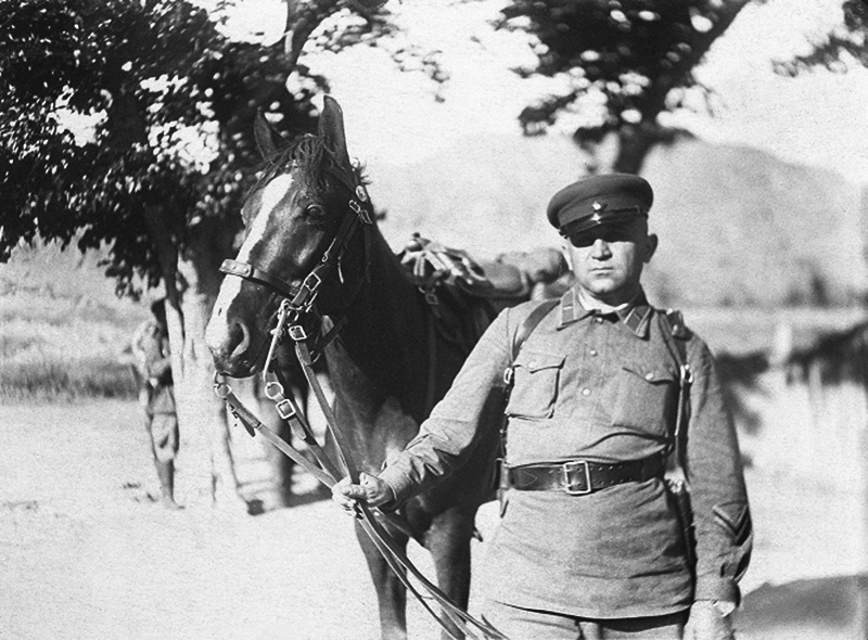 Капитан Лазарь Асланович Саакян, советско-иранская граница