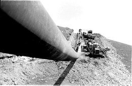 Строительство газопровода Казах-Берд-Севан